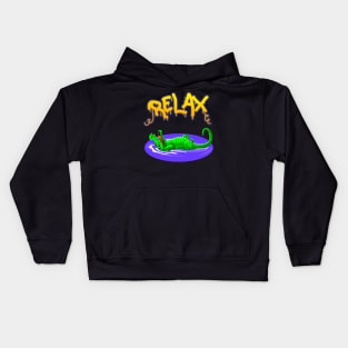 croco relax Kids Hoodie